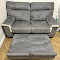 Divano 2 posti con chaise-longue