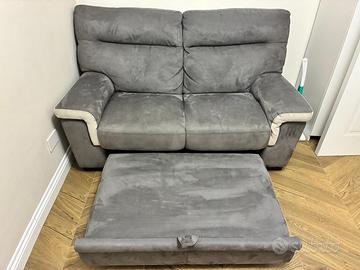 Divano 2 posti con chaise-longue