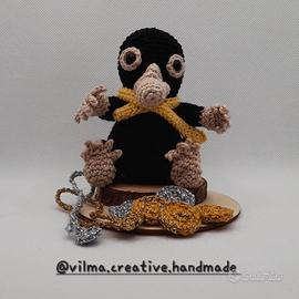 Snaso simil"Animali Fantastici" Artigianale Nuovo 