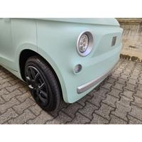 Set di 4 copricerchi per Fiat Topolino nero opaco