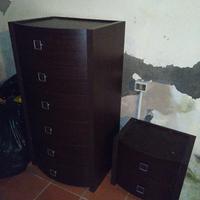 Settimino comodino wenge 