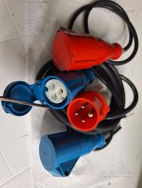 Spine e prese per elettricità