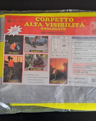 Corpetto alta visibilità 