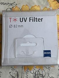 Filtro lente UV ZEISS T* 82 mm