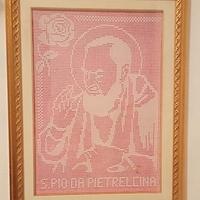 Quadro padre Pio 