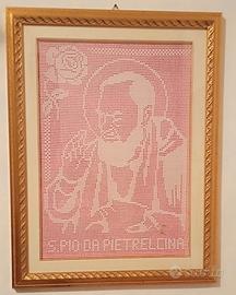 Quadro padre Pio 