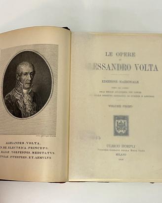 Le Opere di Alessandro Volta - Volume Primo (1918)