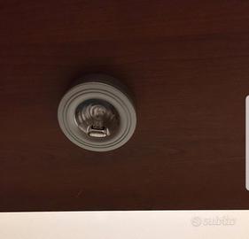 Ponte letto libreria e como' color ciliegio