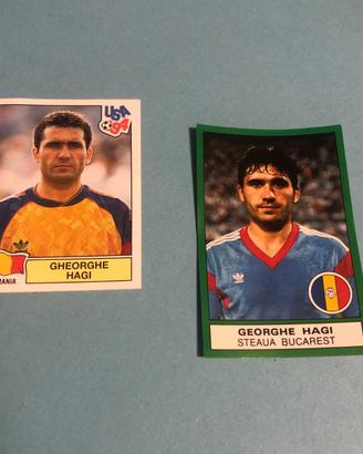 Hagi 2 figurine Panini esaurite 1987-88 e Usa94