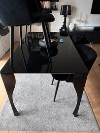 Tabolo cristallo nero