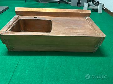 Lavello da cucina in rame