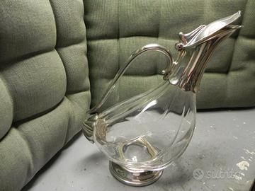 CARAFFA DECORATIVA IN VETRO  KLARGLASS TRASPARENTE