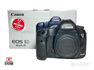 Canon 5D Mark III (GARANZIA 2 ANNI)