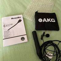 Microfono AKG C417 MicroMic - Versione PP (XLR)