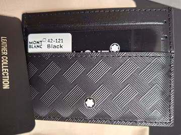 portacarte Mont blanc Meisterstuc originale