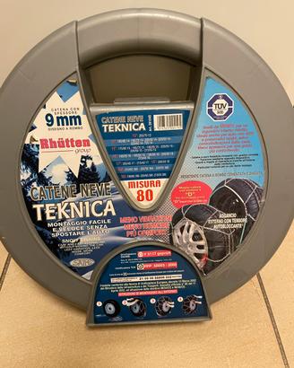 Catene neve Teknica Rhutten 80. R13 - 18