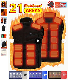 Gilet riscaldante Uomo/Donna taglia S