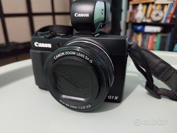 Canon PowerShot G1 X Mark II + EVF-DC1 + Custodia