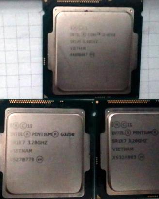 Lotto 3 CPU  1Xi3-4160+2XG3250