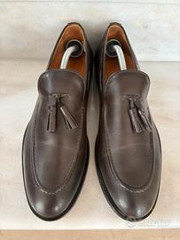 Mocassini Imperatrice in vera pelle testa di moro