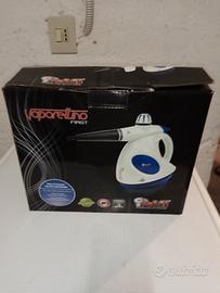 Vaporetto First, un pulitore a vapore portatile. 