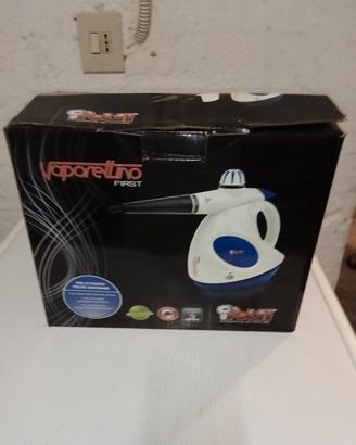 Vaporetto First, un pulitore a vapore portatile. 