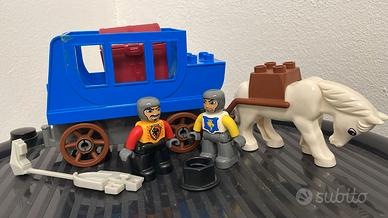 Lego Duplo 4862 carrozza con tesoro