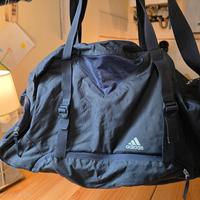 borsone palestra Adidas grigio/giallo 