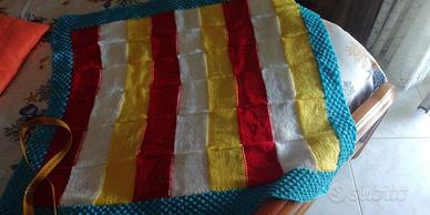 Copertina baby realizzata a mano