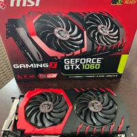 SCHEDA VIDEO MSI GEFORCE GTX 1060 6gb GAMING X