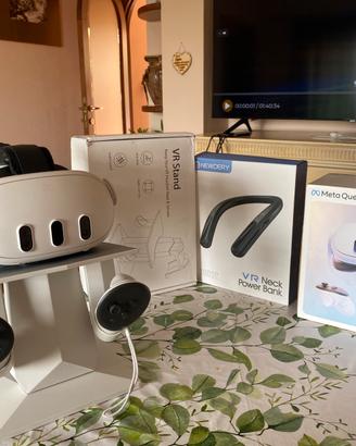 visore meta quest3.  4k 512gb