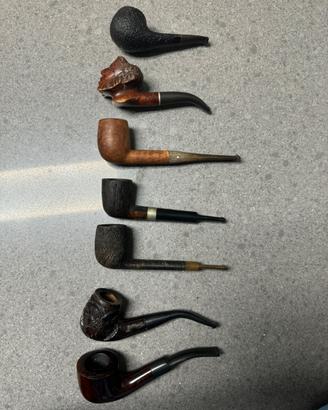 Set di 7 pipe