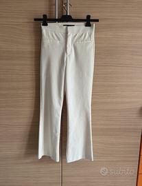 Pantaloni bianchi- zara