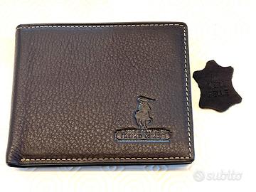 Portafoglio Greenwich Polo Club Pelle Marrone