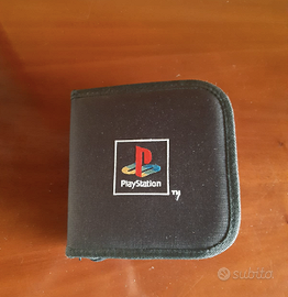 Astuccio porta giochi cd dischi Playstation Sony