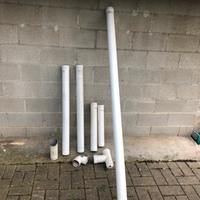 Tubi alluminio scarico fumi da 80mm