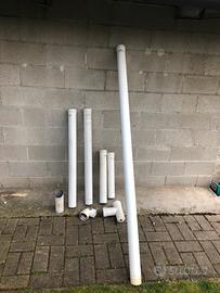 Tubi alluminio scarico fumi da 80mm