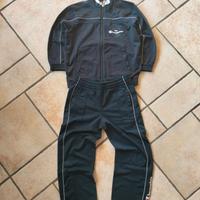 Tuta Champion bambino 6 anni blu scuro con dettagl