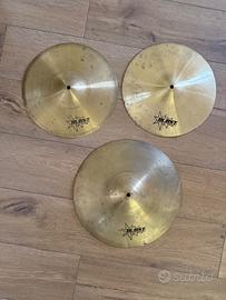 Set base di piatti per batteria acustica