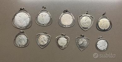 👑 medaglie in argento un pezzo di Storia