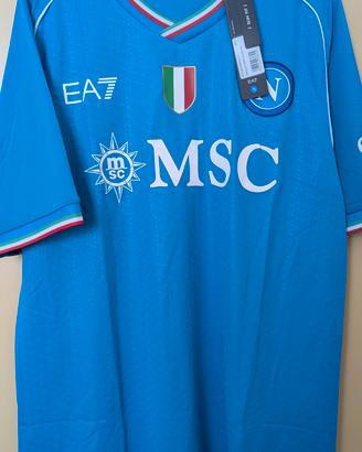 maglia Napoli Armani 2022-2023 Nuova XL Originale