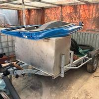 CARRELLO RIMORCHIO TRASPORTO MOTO ELLEBI