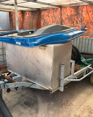 CARRELLO RIMORCHIO TRASPORTO MOTO ELLEBI