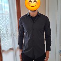 camicia uomo Conbipel blu scuro 