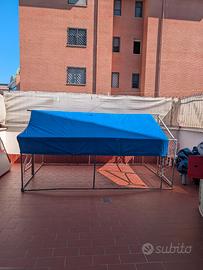 Gabbia Cane, Box da Esterno con Tetto e Porta