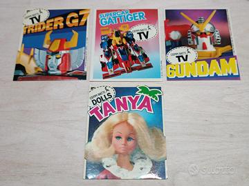 Ceppi Ratti Gundam Trider G7 Gattiger adesivi