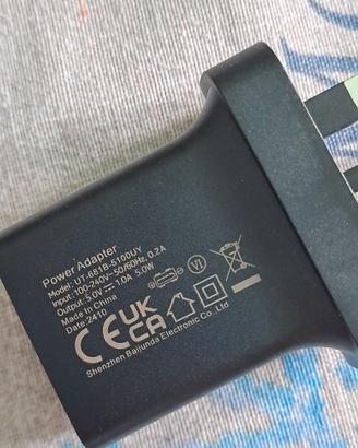 caricabatteria usb smartphone spina anglosassone