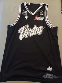 Canotta Virtus Bologna maglia basket Macron
