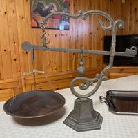 Bilancia Stadera da Banco in Ghisa – Decoro cigno