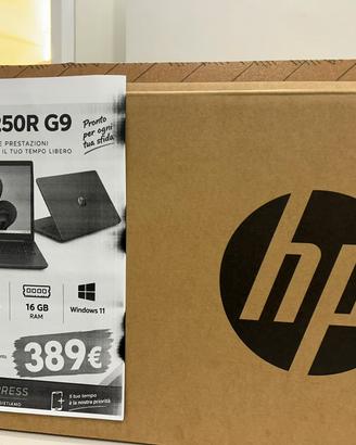 Portatile Notebook HP 250R G9 nuovo promo
